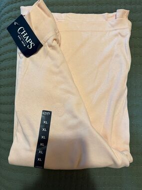 Chaps Light Pink Crewneck Sweatshirt